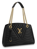 New Wave Chain Tote - Red, White, Black