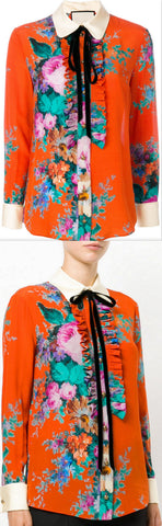 Floral Print Blouse
