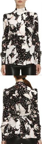 Butterfly Print Blouse | DESIGNER INSPIRED FASHIONS