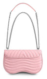 New Wave Chain Bag, MM - Pink or White
