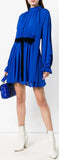 Flowing Mini Dress, Blue