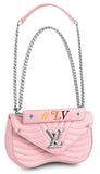 New Wave Chain Bag, MM - Pink or White