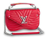 New Wave Chain Bag, MM - Black or Red