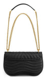New Wave Chain Bag, MM - Black or Red
