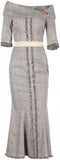 Crepe De Chine Print Dress | DESIGNER INSPIRED FASHIONS