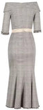 Crepe De Chine Print Dress | DESIGNER INSPIRED FASHIONS