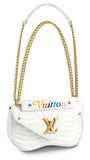 New Wave Chain Bag, MM - Pink or White