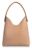 Lockme Hobo Handbag - Beige or Black