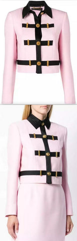 Contrast Trim Jacket | DESIGNER INSPIRED FASHIONS