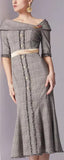 Crepe De Chine Print Dress | DESIGNER INSPIRED FASHIONS