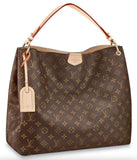 Graceful MM Monogram Handbag - Beige or Pivoine