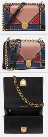 Diorama Bag in Multi-Coloured Patchwork