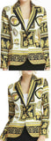 Roman Cameo Printed Blazer