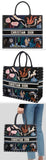 Suede Earth Book Tote