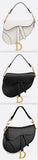 Saddle Calfskin Bag - White or Black