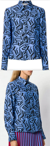 Geometric Print Shirt