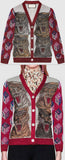 Tiger Intarsia Knit Sweater