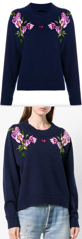 Flower Knit Jumper