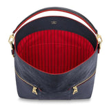 Melie Monogram Bag - Red, Black, Blue