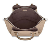 Haumea Monogram Shoulder Bag - Black, Magnolia Pink, Galet Grey