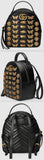 GG Marmont Animal Studs Leather Backpack