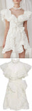Ruffled Mini Dress