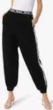 Logo Band Sequin Stripe Track Pants