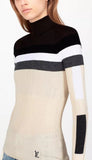 Stripes Instarsia Pullover