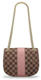 Wight Damier Ebene Handbag, Magnolia Pink