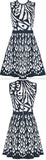 Printed Mini Dress