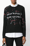 Slogan Printed Sweatshirt