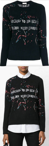 Slogan Printed Sweatshirt
