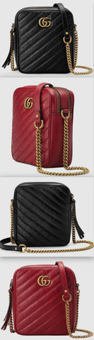 GG Marmont Mini Shoulder Bag - Black or Red