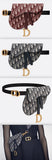Obliques Saddle Belt Bag - Blue or Red