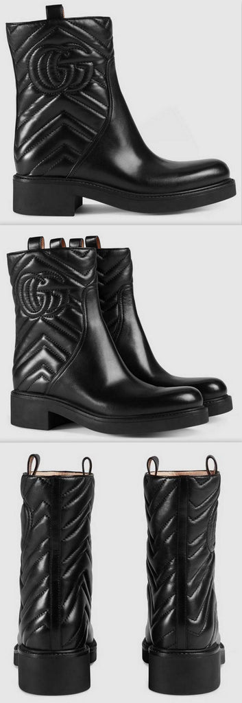 Matelass̩ Ankle Boots