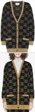 Wool-blend GG Intarsia Cardigan