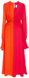 V-Neck Long Sleeve Dress