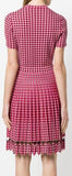 Check Fitted Dress