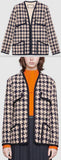 Houndstooth Tweed Jacket | DESIGNER INSPIRED FASHIONS