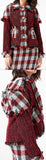 Checkered Tweed Jacket