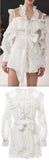 Ruffle Polka Dot Playsuit