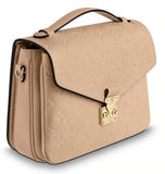 Pochette Metis Monogram Bag - Black, Blue with Red, Dark Rose, Papyrus