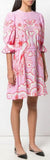 Phoenix Print Dress