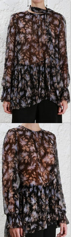 Stranded Tier Blouse