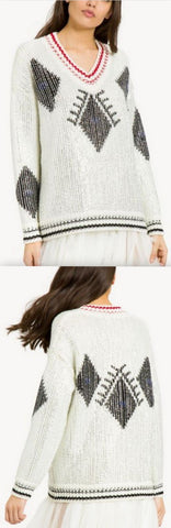 Sweater With Mini Crystals
