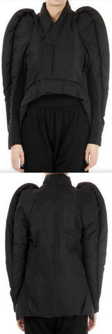 Puff-Sleeve Down Jacket
