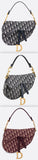 Oblique Saddle Bag - Blue or Red