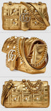 GG Marmont Matelass̩ Mini Bag, Gold