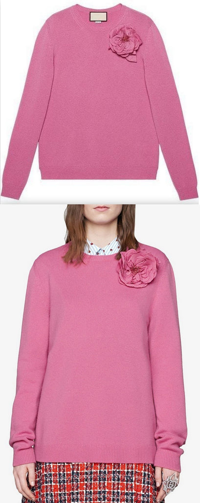 Rose Corsage Jumper