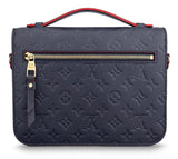 Pochette Metis Monogram Bag - Black, Blue with Red, Dark Rose, Papyrus